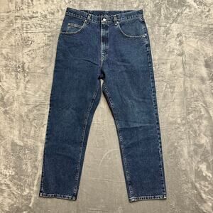 Vintage Wrangler Silver Edition Jeans Men's‎ Size 36x32 Blue Denim